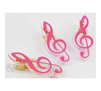 AGIFTY - Clip Clave De Sol Agifty C-1067 Rosa 7cm - 5410412