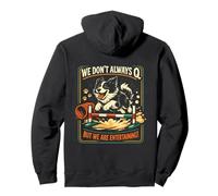 Agility Dog Joke We Don't Always Q Funny Handler Saying Sudadera con Capucha
