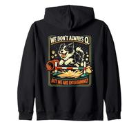 Agility Dog Joke We Don't Always Q Funny Handler Saying Sudadera con Capucha