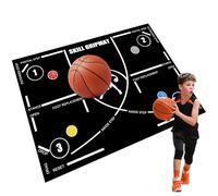 Agility Footstep Training Mat, No Lipstick Speed Blanket, Silent Fitness Equipment, Portable Strength Trainer, Coordination Aid, Ideal para Workouts, Athletes, Sports Drills