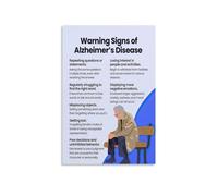 Aging with Grace Poster - Supportive and Inspirational Wall Art for Seniors, Thoughtful Home Decor Gift(Framed,16x24inch(40x60cm))