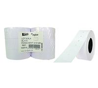 APLI 100910 - Pack de 6 rollos para etiquetadora, color blanco