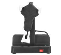 Agitador Ajustable para Teléfono Móvil Aumenta Automáticamente los Pasos por Hora, Funcionamiento Silencioso, Ideal para Personas Ocupadas, Blanco Perla