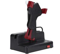 Agitador automático del teléfono del soporte ajustable estable, color rojo oscuro automáticamente del teléfono móvil, para el hogar Smartphone teléfono coche