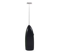 Agitador Café, Mezclador de Café de Moda Bebidas Calientes Leche Espumador de Café Batidora de Huevos Espuma Mezclador Eléctrico Agitador(Negro)