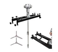 Agitador de aire con mezclador de soporte neumático, mezclador de tanque eléctrico de 1/2 HP, 3/4 HP y 1 HP, tamaño ajustable, máquina for mezclar pintura.(Threecylinders)