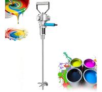 Agitador de aire de mano con hoja de aleación de aluminio, ajustable 50-2800 RPM, 100 mm de diámetro para líquidos viscosos, mezcla de tinta y tinte