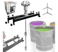 Agitador de aire for IBC, mezclador de pintura de 1000 l, mezclador neumático de soporte, agitador de pintura, agitador de disolvente de tinta, agitador neumático comercial de pintura, pequeño de 5 ci