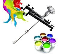 Agitador de aire for tanque IBC, mezclador de pintura neumático de 1 tonelada/1000L 3/4HP, máquina agitadora de pintura con soporte ajustable, hélice plegable