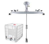 Agitador de aire for tanque, mezclador neumático de 250 galones y 3/4 HP, máquina de agitación de pintura de 2600 RPM for materiales de recubrimiento de tinta y pintura líquida.