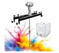 Agitador de aire IBC, mezclador de tanque eléctrico, tamaño ajustable, for materiales de recubrimiento de pintura, disolvente de tinta líquida viscosa.(3cylinders)
