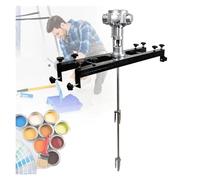 Agitador de aire, mezclador de pintura, mezclador de pintura de 1 tonelada y 1/2 HP, hélice plegable, máquina agitadora de pintura, agitadores de aire con soporte,