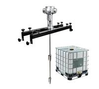 Agitador de aire, mezclador de pintura neumático, mezclador de tanque eléctrico, sin carga, 0-2500 rpm, soporte para máquina agitadora de pintura, herramienta de mezcla de pintura con agitador de ai