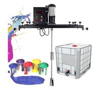 Agitador de aire, mezclador de tanque eléctrico, mezclador neumático comercial de pintura y lodo, máquina mezcladora de pintura, herramienta for mezclar pintura