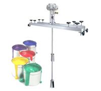 Agitador de aire, mezclador neumático de tanque de 1 tonelada, mezclador de pintura con soporte for materiales de recubrimiento de pintura.