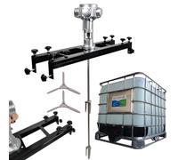 Agitador de cubo neumático | Herramienta de mezcla de pintura eficiente para uso industrial | Resuelve la mezcla uniforme en recipientes grandes