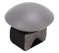 Agitador de dedo de tambor africano, instrumento de percusión de martillo de sonajero de, accesorios de campanilla con sonido fuerte y nítido, diseño cómodo antideslizante para (Gris)