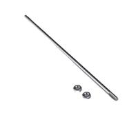 Agitador de dientes de sierra de acero inoxidable 304 con varilla, agitador de disco de dispersión de laboratorio para mezclar, 30-180 mm de longitud