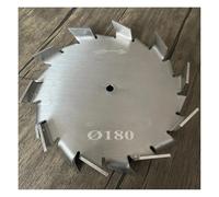 Agitador de disco de acero inoxidable 304 de 180 mm a 300 mm con dientes de mariposa y placa redonda for laboratorio.(180mm)