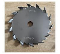 Agitador de disco de acero inoxidable 304 de 180 mm a 300 mm con dientes de mariposa y placa redonda for laboratorio.(280mm)