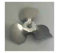 Agitador de hélice con palas de acero inoxidable, Cuchilla agitadora y varilla de dispersión laboratorio acero inoxidable, 3 hojas, 40-120 mm, 200-500, 30° 45°(50mm Angle 45 blade)