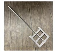 Agitador de hélice con palas de acero inoxidable, Paleta de dispersión laboratorio, tipo ancla acero inoxidable 304, ancho hoja 40-120mm(110x8x500mm)