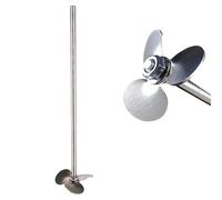 Agitador de hélice de 3 aspas de acero inoxidable 304, diámetro del agitador de 40 a 120 mm - 1,57 a 4,72 pulgadas, varillas de agitación mecánicas de laboratorio, 1 pieza(120x400mm/4.72x15.75in)
