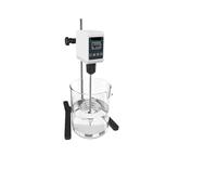 Agitador de laboratorio de alta potencia compatible con JOANLAB, agitador de cabeza eléctrico con pantalla digital, 5/10 l, 1200 rpm, 110/220 V, OS-10S(OS-5S(LCD 5L),AU Plug)