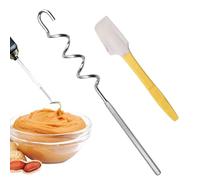 Agitador de mermelada manual, herramienta de mezcla de mermelada, Utensilio de agitación de mezcla rápida de acero inoxidable, Herramienta de agitación de salsa, agitador multifuncional de mantequilla