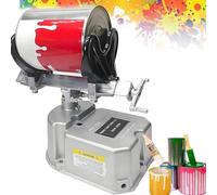 Agitador de pintura accionado por aire, máquina de oscilación neumática, capacidad de 1 a 5 litros, abrazadera ajustable, 0-500 oscilaciones/min, 15 minutos/lote