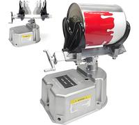 Agitador de pintura neumático, resistente, capacidad de 5 kg, 500 oscilaciones/min, abrazadera ajustable para barril de diámetro 80-250 mm, mezcla en 15 minutos, compacto 40 x 40 x 35 cm