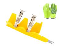 Agitador de pintura profesional con guanteletes en todo el mundo, tijeras alternantes que eliminan el temblor manual, herramienta de revestimiento permanente de acero 304 contra la fatiga, herramienta