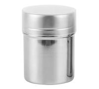 Agitador de Polvo de Malla Fina de Acero Inoxidable, Tamiz para Café y Chocolate, Herramienta de Cocina para Repostería - Material Seguro y Duradero, Con Tapa Antipolvo, Ideal (ellos)