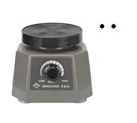 Agitador de Yeso Dental, Agitador de Oscilador Dental Mezcla de Pozo Placa Redonda de Metal para Tratamiento Dental (Enchufe de la UE 220V)