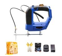 Agitador eléctrico de abejas, máquina agitadora de mano con funda y guantes, batería de 2000 mAh, 4 velocidades ajustables, removedor de abejas recargable, equipo de apicultura para granja