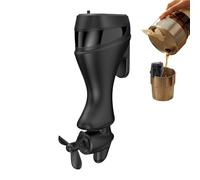 Agitador eléctrico de café, mezclador de bebidas inalámbrico en forma de hélice - Espumador de leche portátil recargable por USB y mezclador de bebidas para oficina, hogar, viajes, cocina, cafetería
