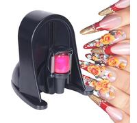 Agitador EléCtrico De Esmalte De UñAs, Agitador Profesional De Gel LíQuido Para Manicura, BotóN TáCtil, Mezclador Ajustable De Pigmentos De Tinta Para Tatuajes