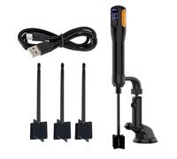 Agitador eléctrico de resina epoxi, agitador de resina portátil, herramienta para hacer joyas, mezclador de velocidad ajustable para manualidades, mezclador de pintura de resina
