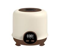 Agitador Eléctrico Inteligente Bebé - Mezclador Automático Fórmula Recargable | Batidor Biberón 360° Bidireccional Silencioso | Pantalla LED Sin Burbujas Prevención Hinchazón, 550g 15.3cm