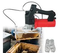 Agitador eléctrico para apicultores, diseño antideslizante y mango de abrazadera seguro, ancho de sujeción rápida de 23 a 30 mm, herramienta esencial de extracción de abejas