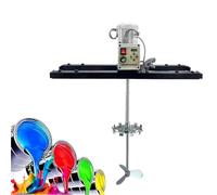 Agitador eléctrico para tanques IBC, máquina mezcladora de pintura comercial de 2100 W, equipo de mezcla de pintura de 200-3000 RPM, rango telescópico 75-120 cm, ideal para disolvente de tinta y barri