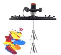 Agitador IBC,Mezclador de pintura IBC,Mezclador de pintura de barril de tanque,Máquina mezcladora de tanque eléctrico de 3000w,con suspensión de soporte,Hélice plegable(B)