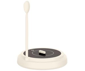 Agitador magnético Agitador automático de 2 velocidades Temporizador de 1/5 min Placa de agitación magnética con cuchara Taza de café con agitación automática recargable Platillo para fórmula Le