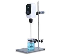 Agitador Magnético, Agitador De Laboratorio, Agitador Eléctrico, Pantalla Digital, Agitador De Cabeza, Equipo Mezclador De Laboratorio, 20/40/60 L, Capacidad De Mezcla 10-White-20L