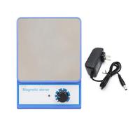 Agitador Magnético Agitador magnético con control electrónico de velocidad de 3000 rpm, mezclador magnético con barra agitadora, mezclador de motor rápido for laboratorio(US)