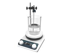 Agitador magnético con calefacción, agitador termostático digital, mezclador de placa calefactora de laboratorio, 20 l(HS5C(2L LCD))