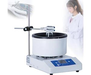Agitador magnético con calefacción, mezclador digital de placa caliente para uso en laboratorio, equipo de mezcla profesional para baño de agua y aceite