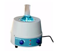 Agitador magnético con manto calefactor 0-1600 rpm y 450 ℃ máx., agitador de laboratorio 100 ml, control digital ahorro energía(250ml)