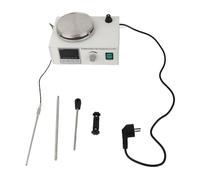 Agitador Magnético con Pantalla Digital 85-2 0-2400 RPM Mezclador de Placa Caliente Magnética de Calentamiento de Temperatura Constante para Laboratorio (Enchufe UE 220V)