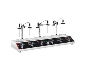 Agitador magnético con placa calefactora de 6 puestos | Steinberg Systems